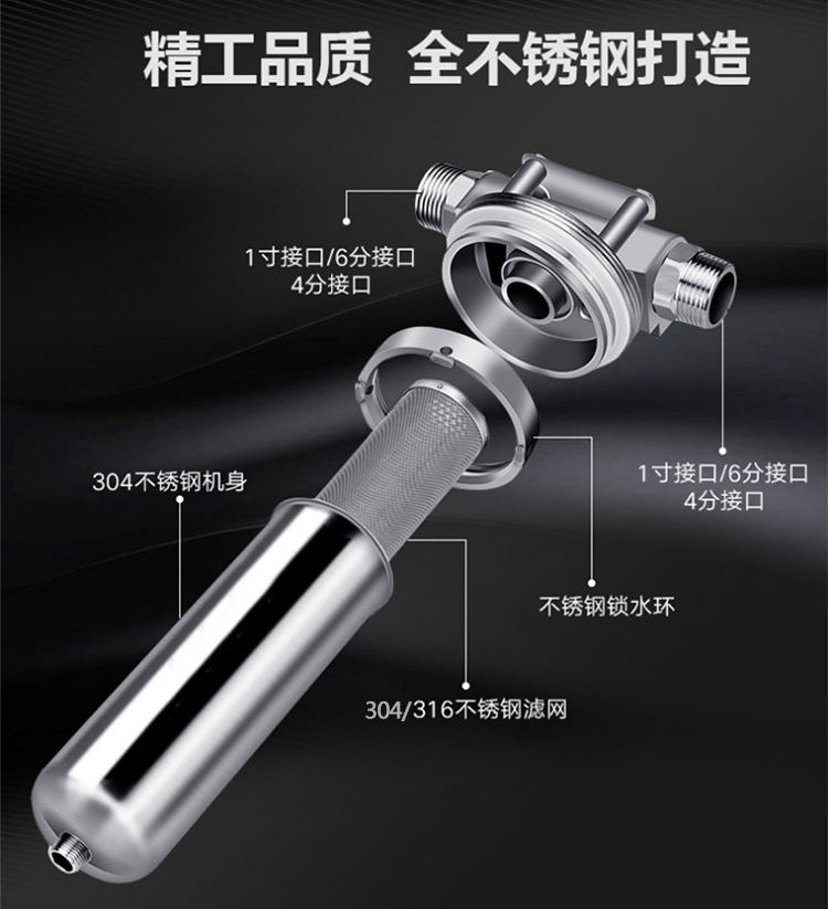 不銹鋼前置過濾器_http://www.myzhpp.cn_產品中心_第1張